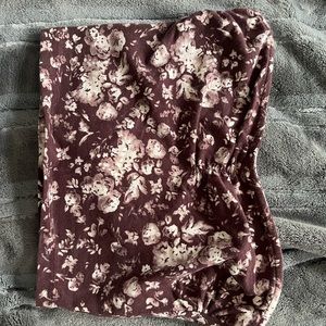 Floral halter top